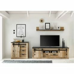 Ridgevalley TV-Lowboard Shutter II - Eiche Dekor -Wohnzimmermöbel boutique en ligne 1000348694 220505 021 MOOD DETAILS P000000001000348694 mood