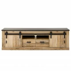 Ridgevalley TV-Lowboard Shutter II - Eiche Dekor -Wohnzimmermöbel boutique en ligne 1000348694 220505 030 DETAILS P000000001000348694