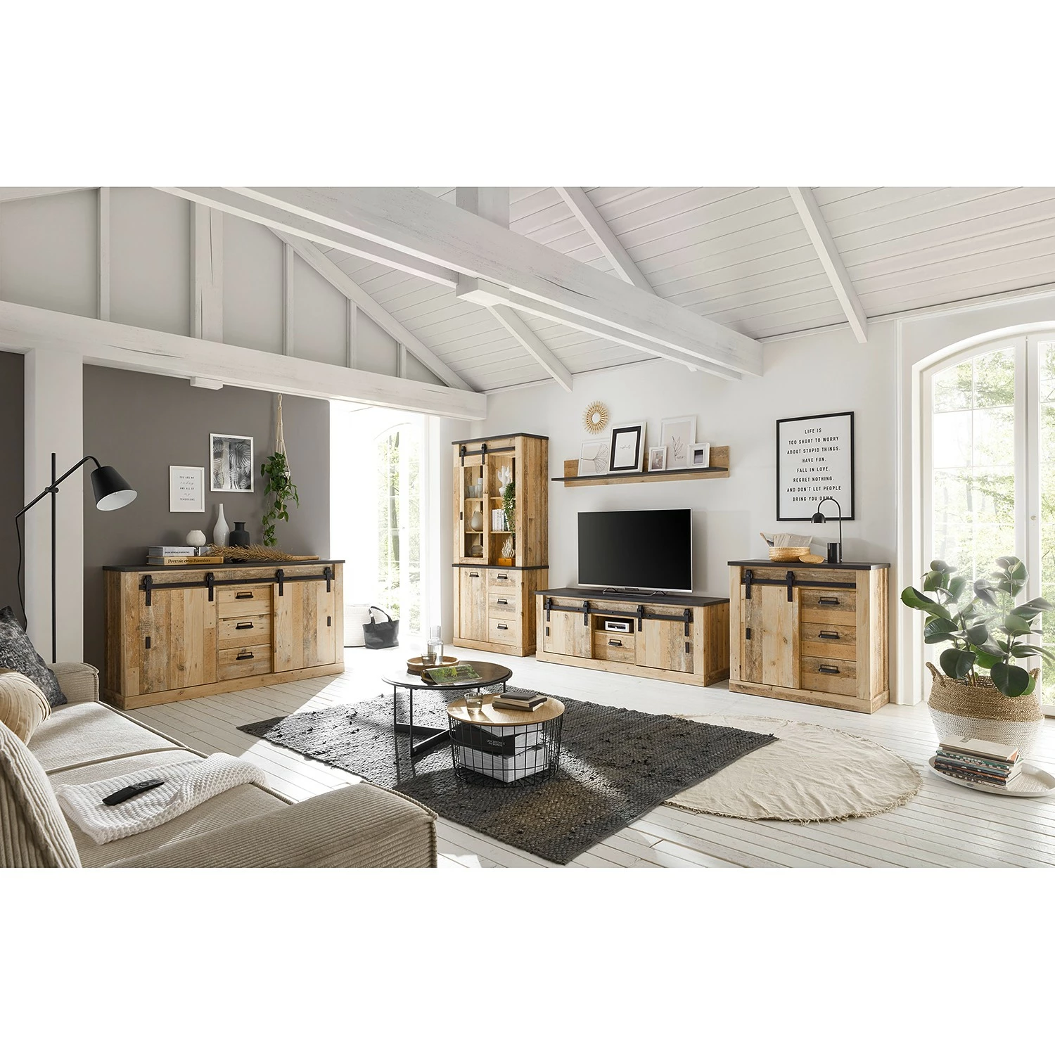 Ridgevalley Sideboard Shutter I - Eiche Dekor 3 Ridgevalley Sideboard Shutter I - Eiche Dekor – Bild 3