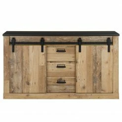 Ridgevalley Sideboard Shutter I - Eiche Dekor 13 Ridgevalley Sideboard Shutter I - Eiche Dekor -Wohnzimmermöbel boutique en ligne 1000348697 220505 030 DETAILS P000000001000348697