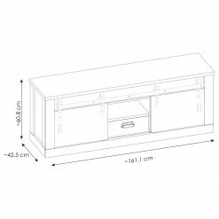 Ridgevalley Wohnwand Shutter IV (4-teilig) - Eiche Dekor 35 Ridgevalley Wohnwand Shutter IV (4-teilig) - Eiche Dekor -Wohnzimmermöbel boutique en ligne 1000348725 220505 501 SKETCH DETAILS P000000001000348725 sketch