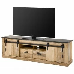 Ridgevalley Wohnwand Shutter V (3-teilig) - Eiche Dekor -Wohnzimmermöbel boutique en ligne 1000348732 220505 040 DETAILS P000000001000348732