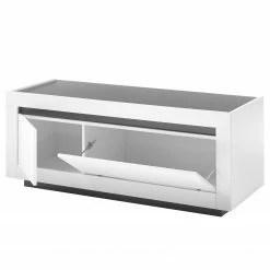 Loftscape TV-Lowboard Accra I - Weiß / Anthrazit -Wohnzimmermöbel boutique en ligne 1000348813 220506 031 DETAILS P000000001000348813