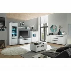 Loftscape Wandboard Accra - Weiß / Anthrazit -Wohnzimmermöbel boutique en ligne 1000348815 220506 022 MOOD DETAILS P000000001000348815 mood