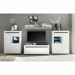 Loftscape Highboard Accra - Weiß / Anthrazit -Wohnzimmermöbel boutique en ligne 1000348824 220506 023 MOOD DETAILS P000000001000348824 mood