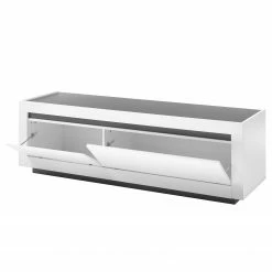 Loftscape TV-Lowboard Accra II - Weiß / Anthrazit -Wohnzimmermöbel boutique en ligne 1000348828 220506 031 DETAILS P000000001000348828