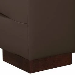 Loftscape Ecksofa Pitalito - Echtleder Maer: Dunkelbraun - Ottomane davorstehend rechts -Wohnzimmermöbel boutique en ligne 1000349696 220517 160 DETAILS P000000001000349696