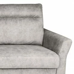 Norrwood Ecksofa Sombrilla - Samt Cloe: Hellgrau - Longchair davorstehend links -Wohnzimmermöbel boutique en ligne 1000349730 220517 080 DETAILS P000000001000349730