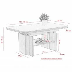 Loftscape Couchtisch Pohang - Buche Dekor 5 Loftscape Couchtisch Pohang - Buche Dekor -Wohnzimmermöbel boutique en ligne 1000349800 220505 500 SKETCH DETAILS P000000001000349800 sketch