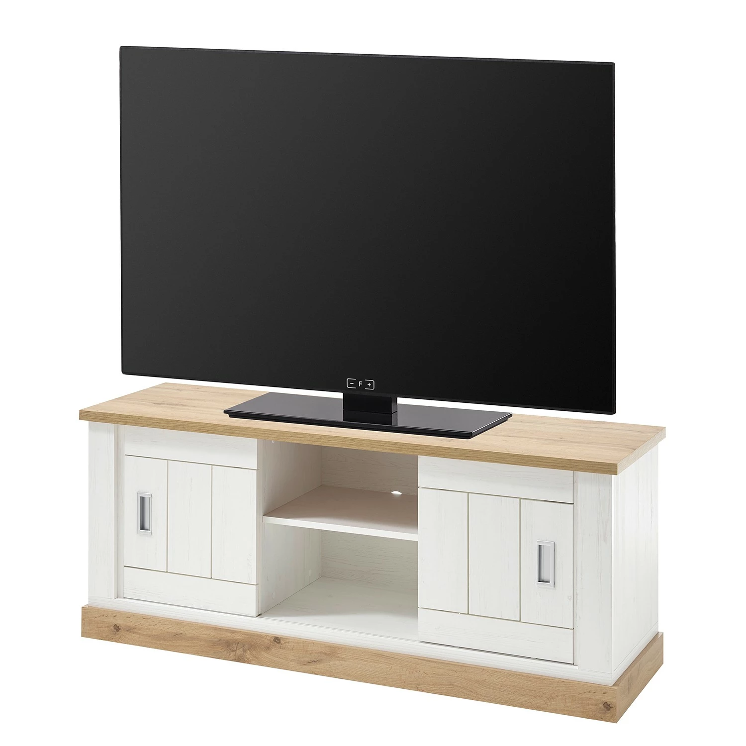 Ridgevalley Wohnwand Ollezy I (4-teilig) - Pinie Weiß Dekor / Eiche Wotan Dekor 4 Ridgevalley Wohnwand Ollezy I (4-teilig) - Pinie Weiß Dekor / Eiche Wotan Dekor – Bild 4