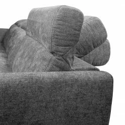 Norrwood Ecksofa Omchak - Webstoff Cieli: Dunkelgrau - Longchair davorstehend links - Kopfstütze verstellbar -Wohnzimmermöbel boutique en ligne 1000349823 220510 080 DETAILS P000000001000349823