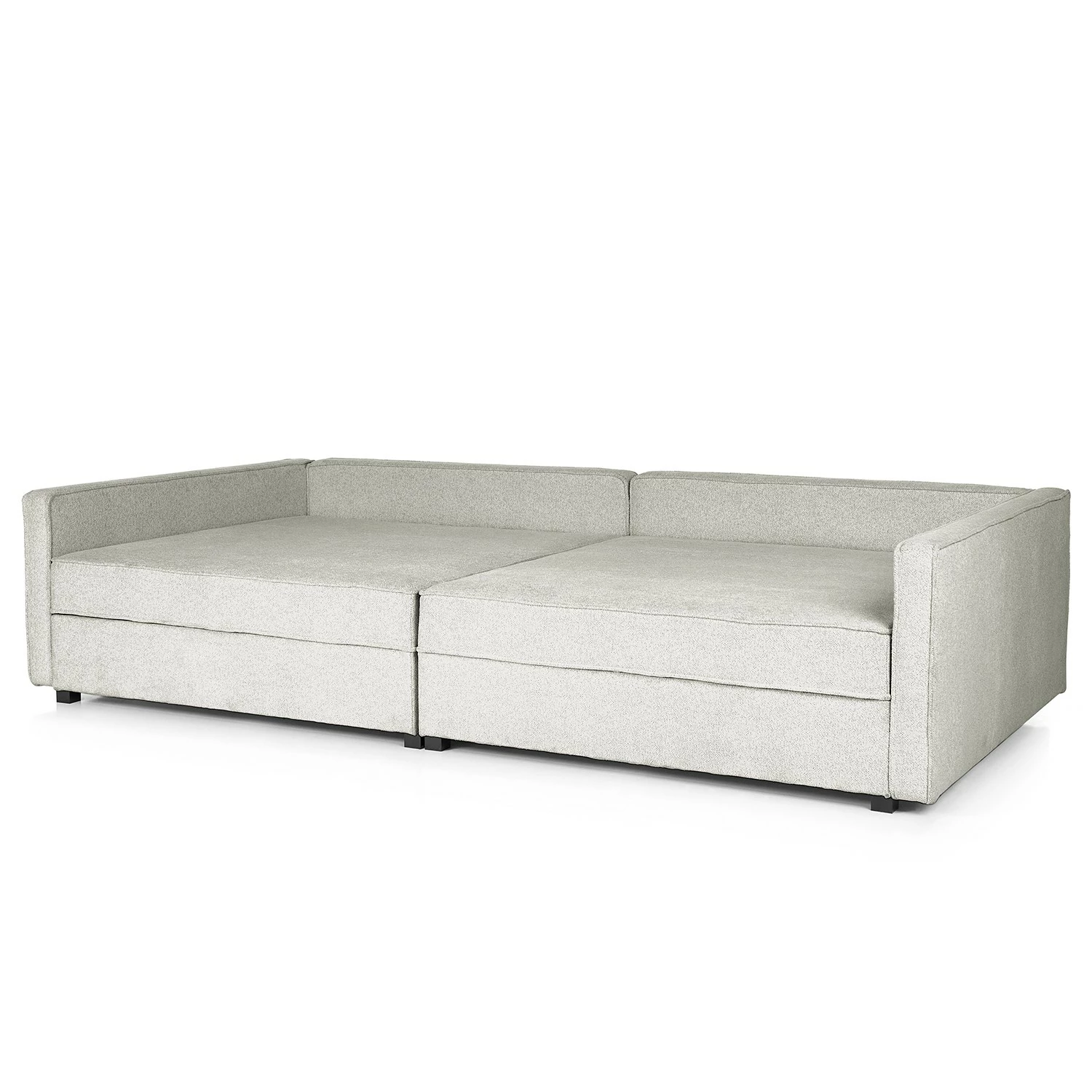 Studio Copenhagen 3-Sitzer Bigsofa ALON cosy - Webstoff Raya: Silber 6 Studio Copenhagen 3-Sitzer Bigsofa ALON cosy - Webstoff Raya: Silber – Bild 6