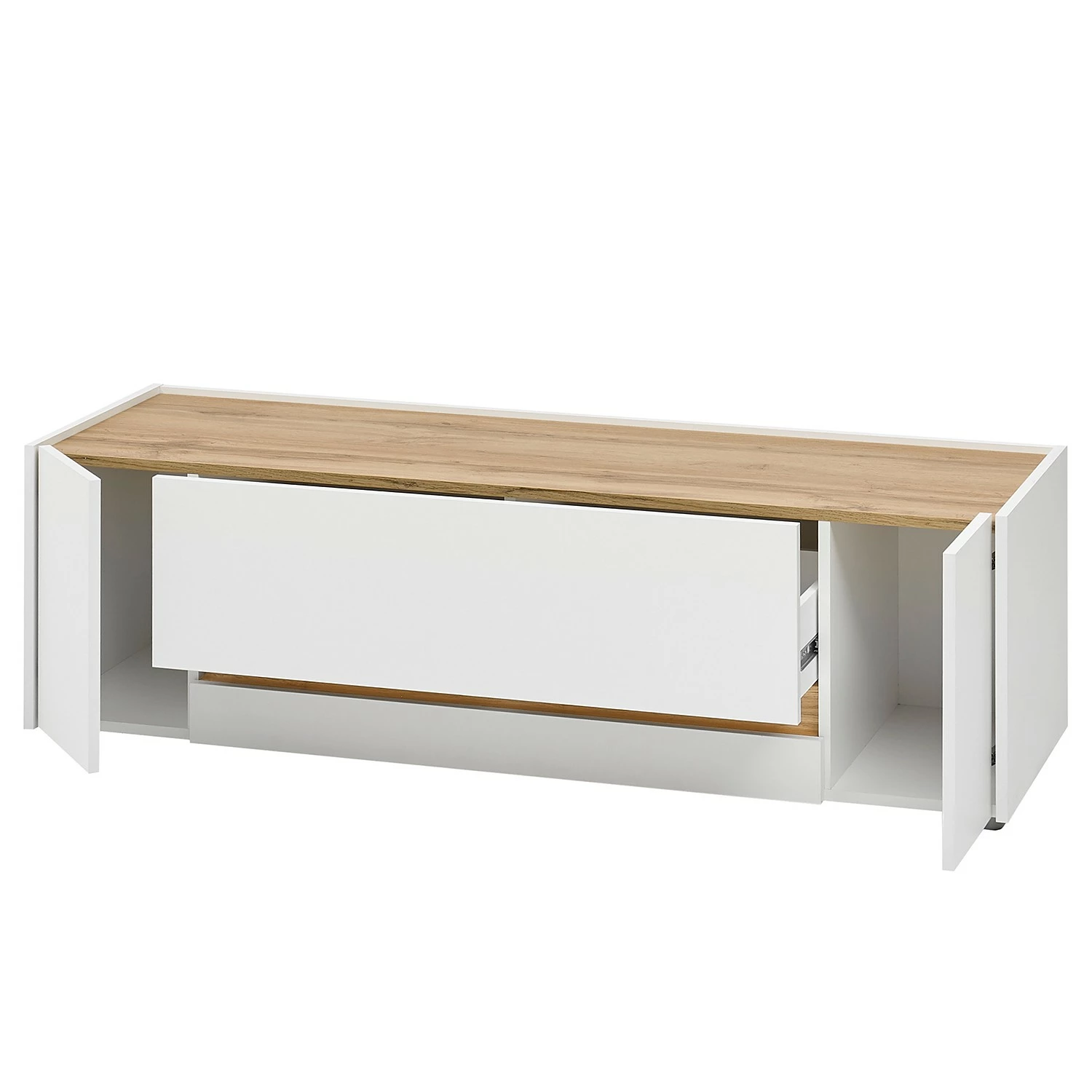 Norrwood Wohnwand Olon VI (5-teilig) - Weiß 9 Norrwood Wohnwand Olon VI (5-teilig) - Weiß – Bild 9