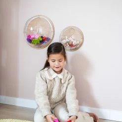 Koziol Wandregal Orion II - Walnuss massiv - Walnuss / Walnuss Hell - Durchmesser: 34 cm -Wohnzimmermöbel boutique en ligne 1000351813 220510 022 MOOD DETAILS P000000001000351813 mood