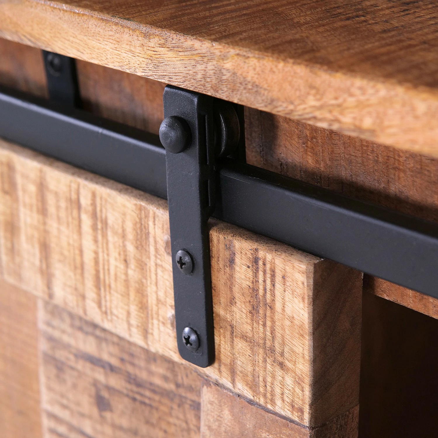 Red Living TV-Lowboard Toleos - Mango sägerau massiv / Eisen - Mangoholz / Schwarz 11 Red Living TV-Lowboard Toleos - Mango sägerau massiv / Eisen - Mangoholz / Schwarz – Bild 11