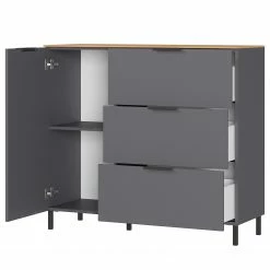 Germania Kommode California I - Graphit -Wohnzimmermöbel boutique en ligne 1000352101 220512 031 DETAILS P000000001000352101