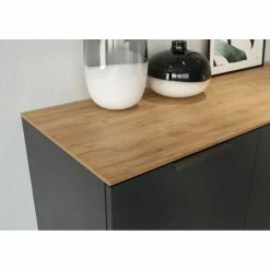 Germania Highboard California - Graphit 16 Germania Highboard California - Graphit -Wohnzimmermöbel boutique en ligne 1000352103 220512 032 DETAILS P000000001000352103