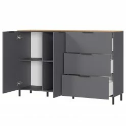 Germania Sideboard California I - Graphit -Wohnzimmermöbel boutique en ligne 1000352104 220512 031 DETAILS P000000001000352104