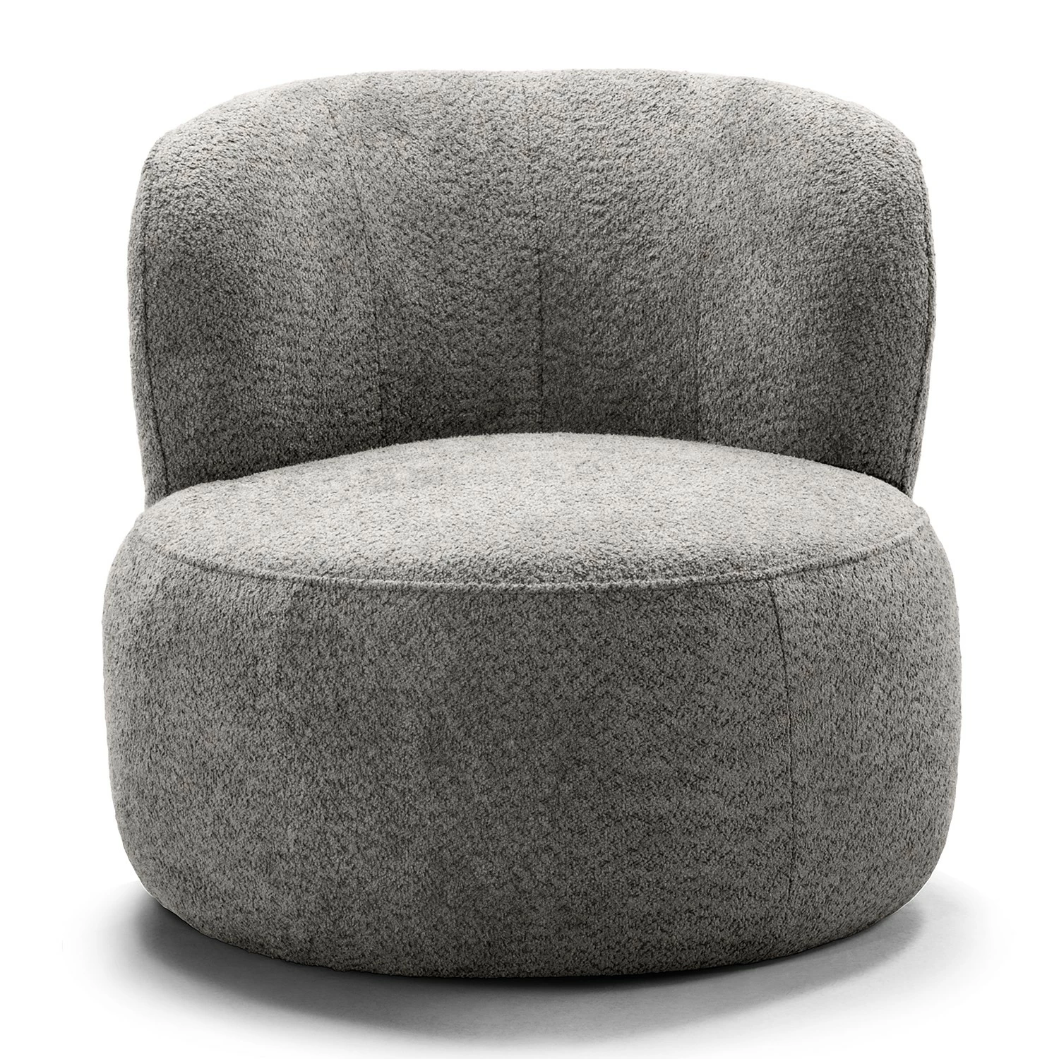 Loftscape Sessel Union - Chenille Cady: Hellgrau - Ohne Hocker 2 Loftscape Sessel Union - Chenille Cady: Hellgrau - Ohne Hocker – Bild 2