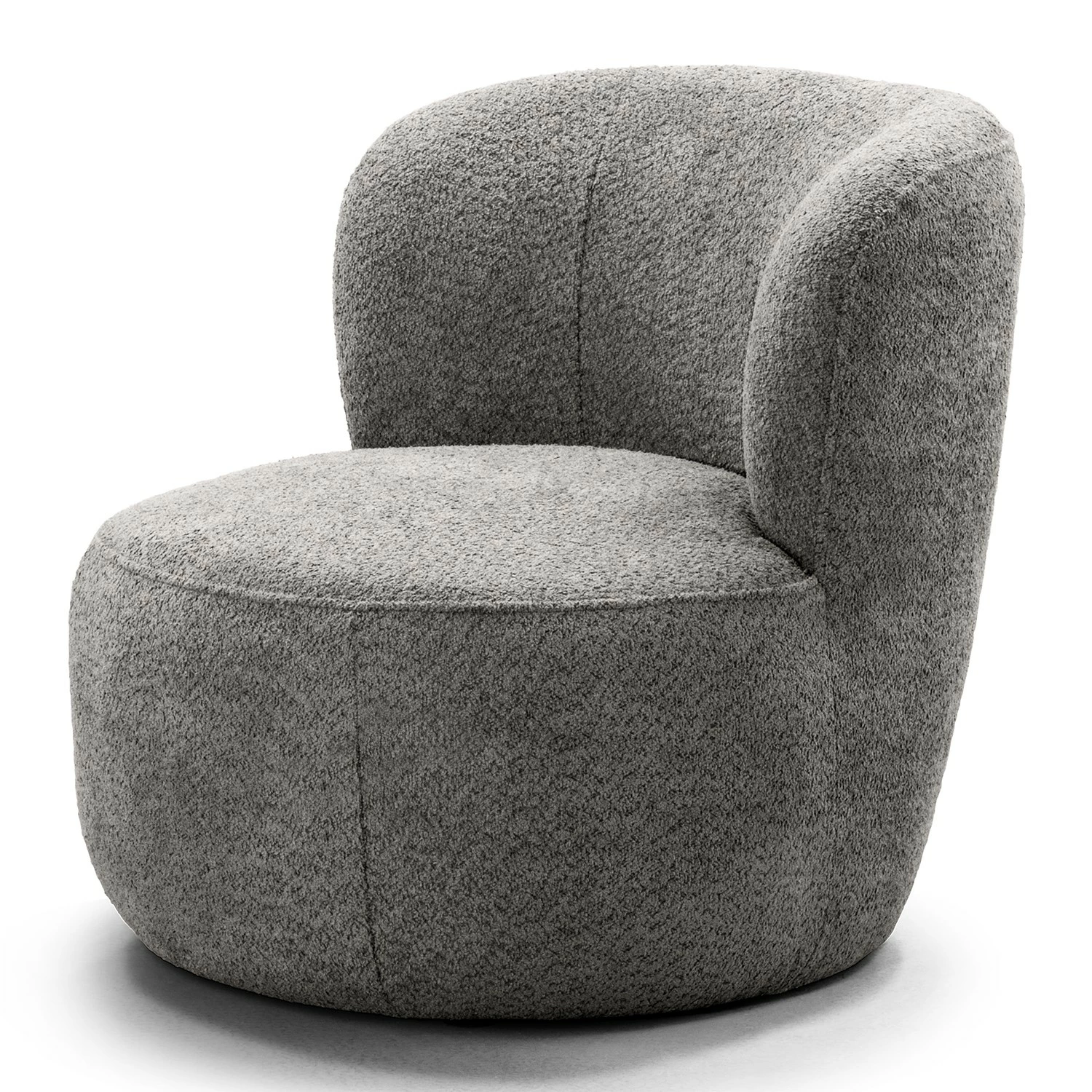 Loftscape Sessel Union - Chenille Cady: Hellgrau - Ohne Hocker 5 Loftscape Sessel Union - Chenille Cady: Hellgrau - Ohne Hocker – Bild 5