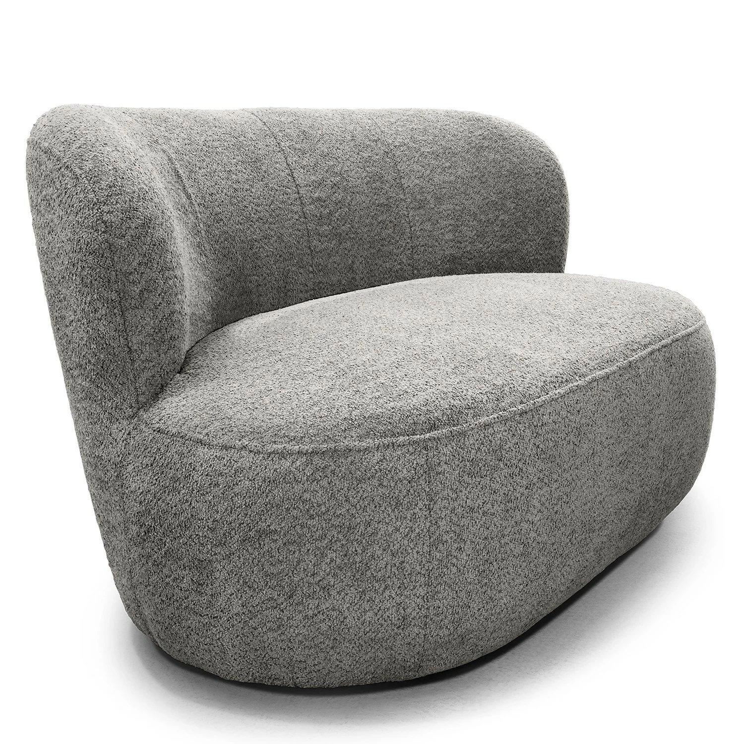 Loftscape Sofa Union (1,5-Sitzer) - Chenille Cady: Hellgrau 6 Loftscape Sofa Union (1,5-Sitzer) - Chenille Cady: Hellgrau – Bild 6