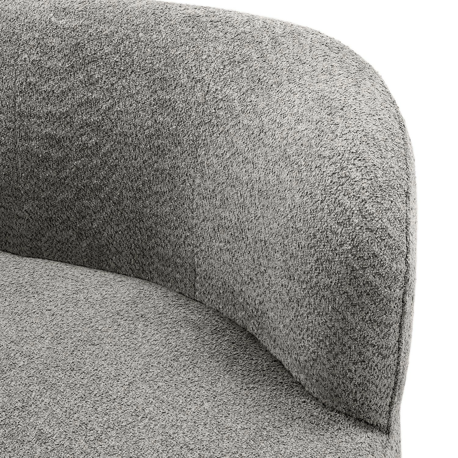Loftscape Sofa Union (1,5-Sitzer) - Chenille Cady: Hellgrau 9 Loftscape Sofa Union (1,5-Sitzer) - Chenille Cady: Hellgrau – Bild 9
