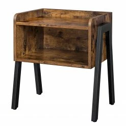 Wohnzimmermöbel boutique en ligne 25 Red Living Beistelltisch Leesville III - Braun / Schwarz