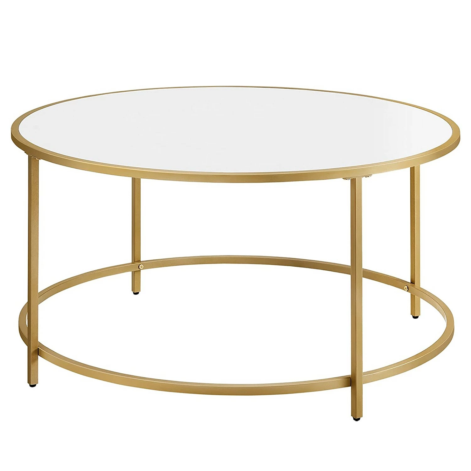 Loftscape Couchtisch Poygan II - Weiß / Gold 1 Loftscape Couchtisch Poygan II - Weiß / Gold