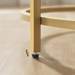 Loftscape Couchtisch Poygan II - Weiß / Gold 12 Loftscape Couchtisch Poygan II - Weiß / Gold -Wohnzimmermöbel boutique en ligne 1000353423 220601 030 DETAILS P000000001000353423