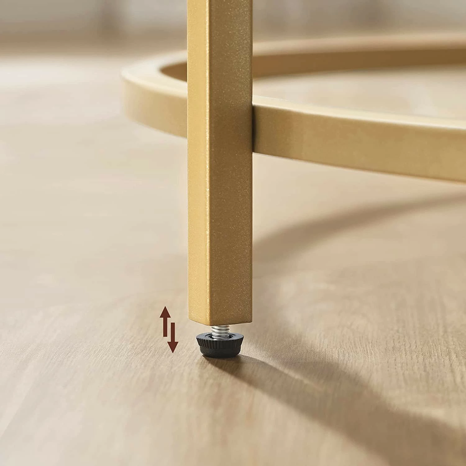 Loftscape Couchtisch Poygan II - Weiß / Gold 5 Loftscape Couchtisch Poygan II - Weiß / Gold – Bild 5