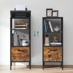 Red Living Regal Mocksville - Braun / Schwarz 9 Red Living Regal Mocksville - Braun / Schwarz -Wohnzimmermöbel boutique en ligne 1000353473 220601 030 DETAILS P000000001000353473