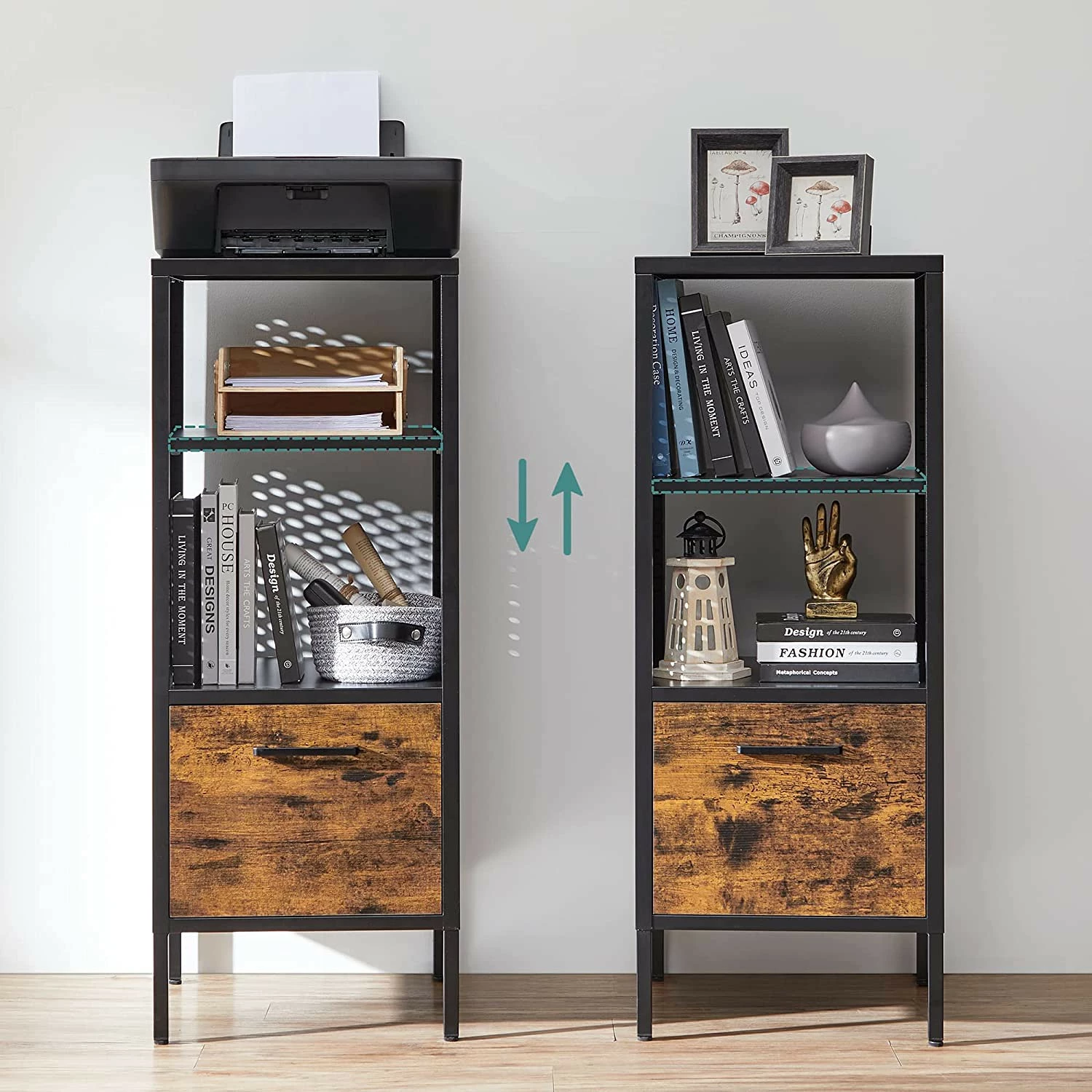 Red Living Regal Mocksville - Braun / Schwarz 3 Red Living Regal Mocksville - Braun / Schwarz – Bild 3