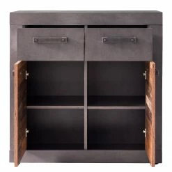 Trendteam Kommode Indy I - Altholz Dekor / Anthrazit -Wohnzimmermöbel boutique en ligne 1000353495 220520 031 DETAILS P000000001000353495