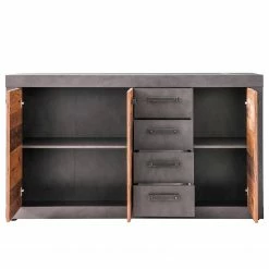 Trendteam Sideboard Indy - Altholz Dekor / Anthrazit -Wohnzimmermöbel boutique en ligne 1000353497 220520 031 DETAILS P000000001000353497