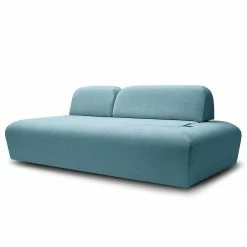 Wohnzimmermöbel boutique en ligne 19 Miu Form Sofa Miu Magic mit Rückenlehne L/S - Webstoff Concha: Jeansblau