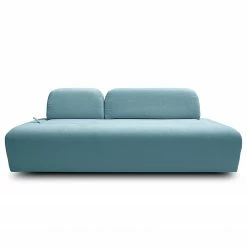 Miu Form Sofa Miu Magic mit Rückenlehne L/S - Webstoff Concha: Jeansblau -Wohnzimmermöbel boutique en ligne 1000354965 220816 070 DETAILS P000000001000354965