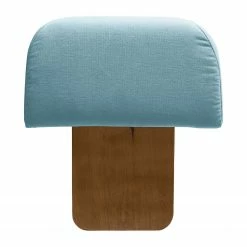 Miu Form Sofa Miu Magic mit Rückenlehne L/S - Webstoff Concha: Jeansblau -Wohnzimmermöbel boutique en ligne 1000354965 220816 090 DETAILS P000000001000354965