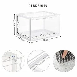 Loftscape Schuhbox Trets II (6er-Set) - Transparent -Wohnzimmermöbel boutique en ligne 1000355208 220601 500 SKETCH DETAILS P000000001000355208 sketch