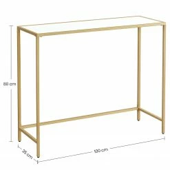 Red Living Konsolentisch Poygan III - Weiß / Gold -Wohnzimmermöbel boutique en ligne 1000355217 220601 500 SKETCH DETAILS P000000001000355217 sketch