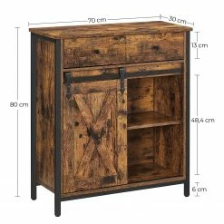 Red Living Kommode Torm II - Braun / Schwarz -Wohnzimmermöbel boutique en ligne 1000355224 220601 500 SKETCH DETAILS P000000001000355224 sketch