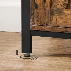 Red Living Kommode Torm I - Braun / Schwarz -Wohnzimmermöbel boutique en ligne 1000355227 220601 033 DETAILS P000000001000355227