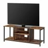 Red Living TV-Rack Leesville - Braun / Schwarz