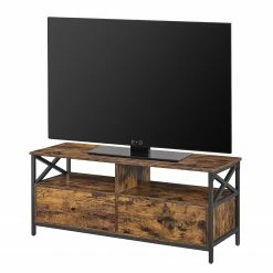 Red Living TV-Lowboard Molalla II - Braun / Schwarz
