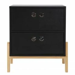 Norrwood Beistelltisch Caborn - Schwarz / Pinie -Wohnzimmermöbel boutique en ligne 1000355277 220603 030 DETAILS P000000001000355277