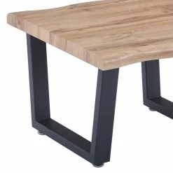 Red Living Couchtisch Grand Prix - Akazie Dekor / Schwarz - Breite: 60 cm -Wohnzimmermöbel boutique en ligne 1000355286 220603 031 DETAILS P000000001000355286