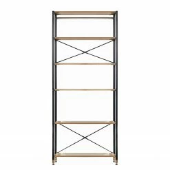 Red Living Regal Ruoms III - Akazie Dekor / Schwarz -Wohnzimmermöbel boutique en ligne 1000355288 220603 030 DETAILS P000000001000355288