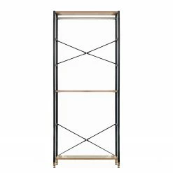 Red Living Regal Ruoms V - Akazie Dekor / Schwarz -Wohnzimmermöbel boutique en ligne 1000355291 220603 030 DETAILS P000000001000355291