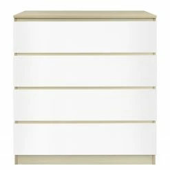 Norrwood Kommode Splendid Night - Hochglanz Weiß / Eiche Sonoma Dekor -Wohnzimmermöbel boutique en ligne 1000355300 220603 030 DETAILS P000000001000355300