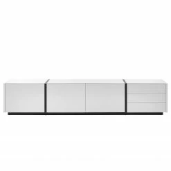 Loftscape Wohnkombination Muuga (3-teilig) - Weiß / Grau -Wohnzimmermöbel boutique en ligne 1000356494 220608 031 DETAILS P000000001000356494