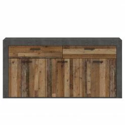 Red Living Sideboard Westcliffe - Altholz Dekor / Beton Dekor -Wohnzimmermöbel boutique en ligne 1000356698 220603 030 DETAILS P000000001000356698